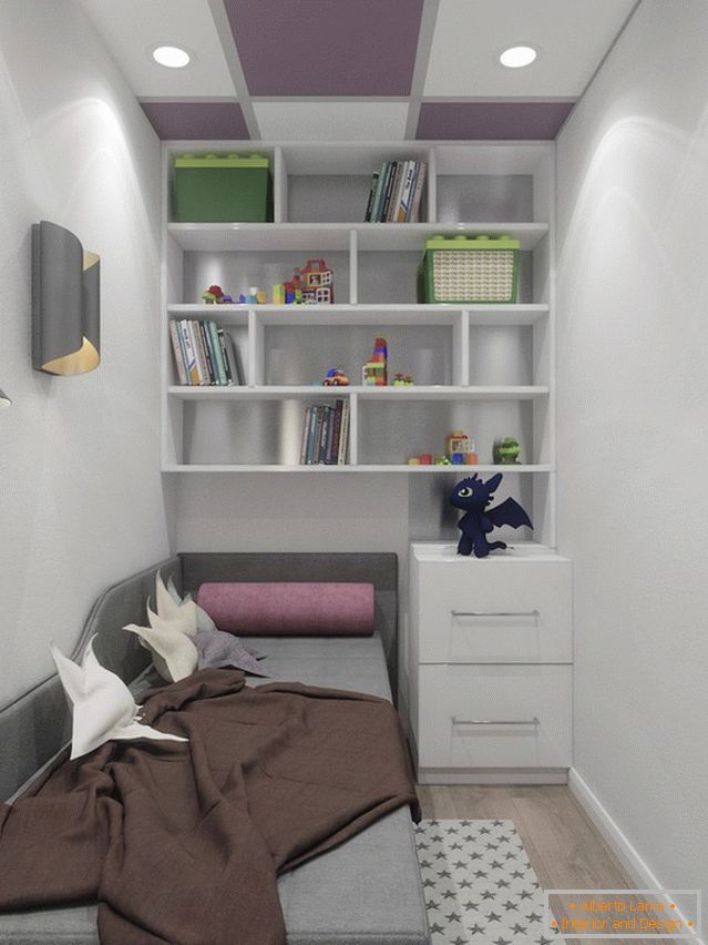 Modern design of small children's room