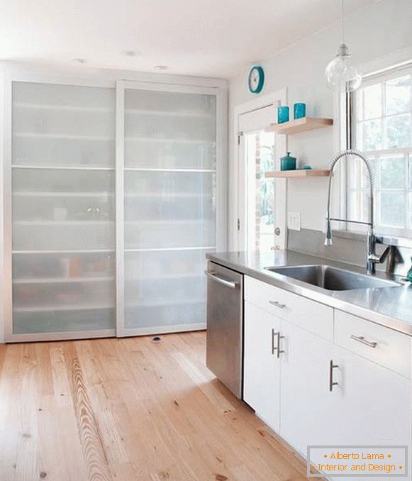 Cupboard in the kitchen