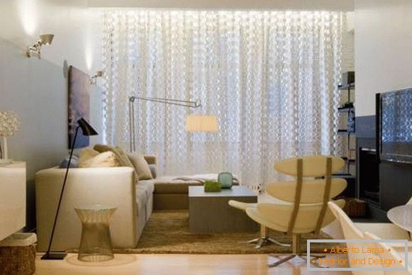 transparent-white-curtain-for-living room