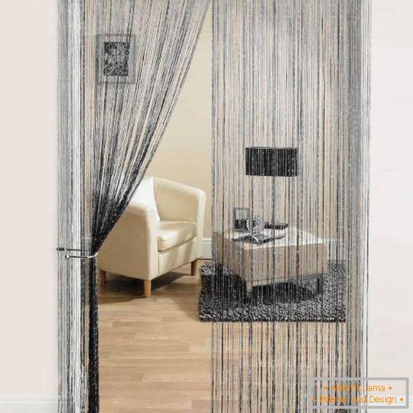 How to hang a thread curtains yourself