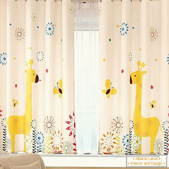short curtains for a child's room boy, photo 27