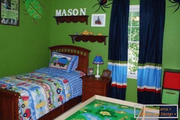 children's room curtains for boys design photo, photo 29