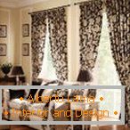 Curtains for panoramic windows