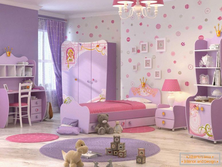 options-decoration-children's room-in-lilac-color1