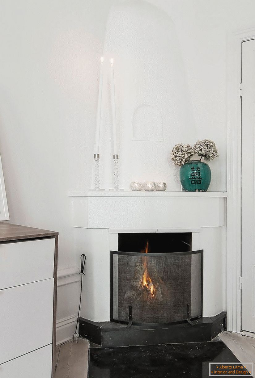 Fireplace in interior design