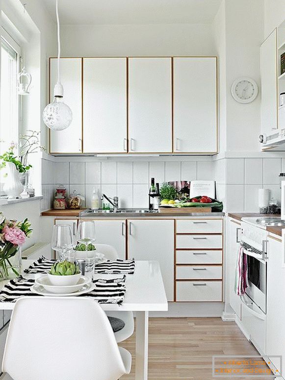 Kitchen in Scandinavian style