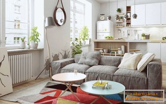 Scandinavian-design-studio apartments