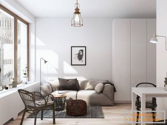 Vintage-apartment-in-Scandinavian-style