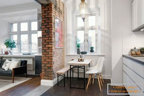Scandinavian-design-kitchen-in-apartment