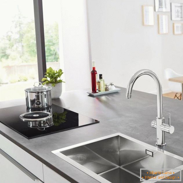 kitchen faucet with drinking water filter, photo 23