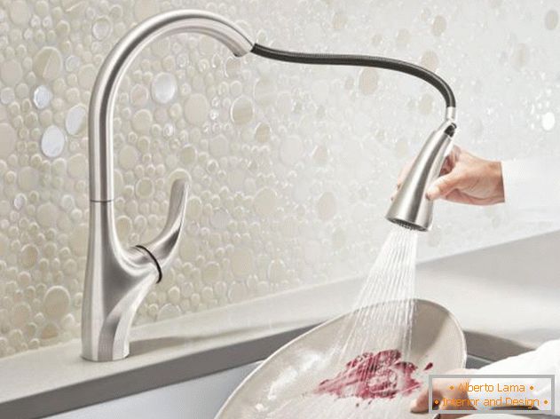 kitchen faucets with retractable spout, photo 8