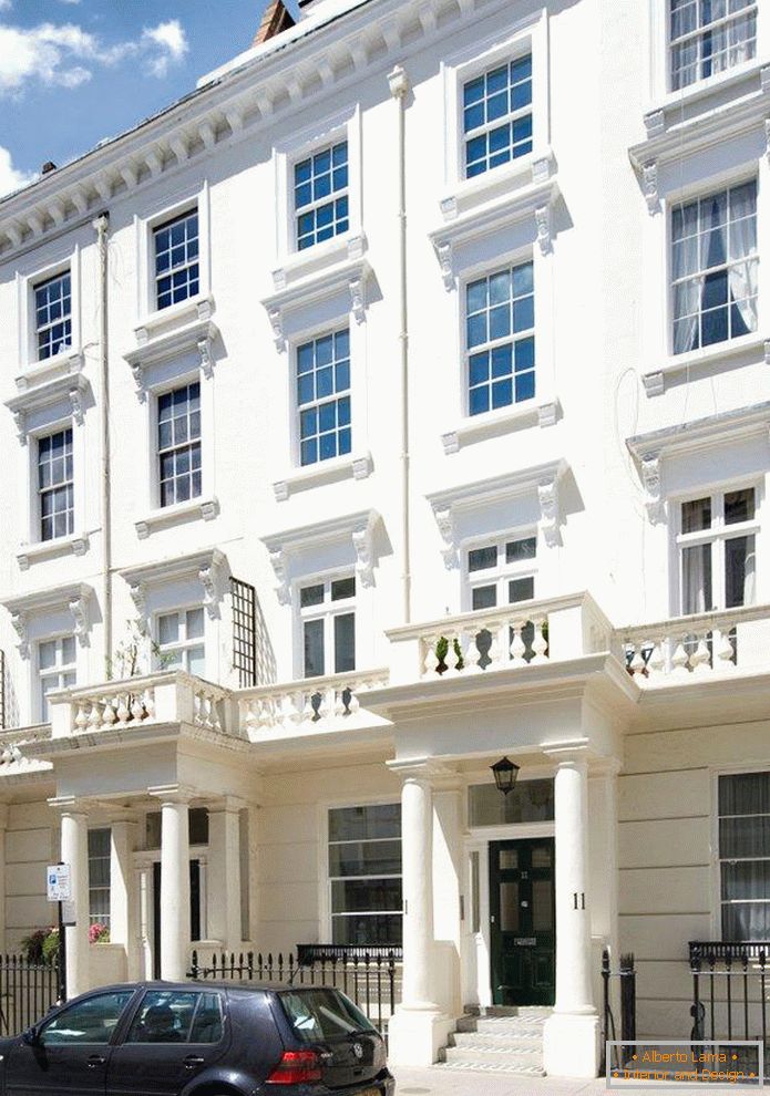 Four-storey house in Pimlico