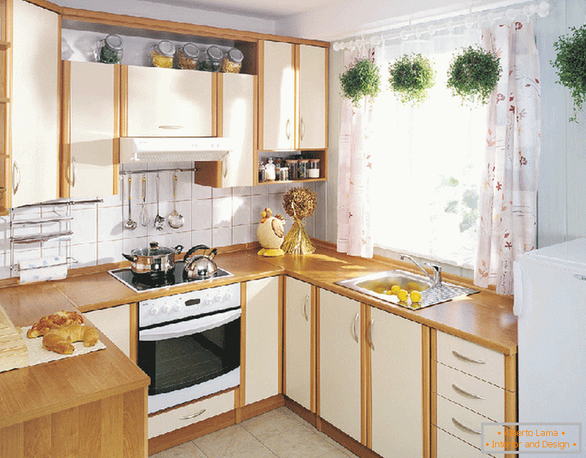 Small kitchen in Khrushchev