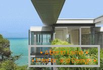 Modern architecture: Luxury villa over the Andaman Sea in Thailand