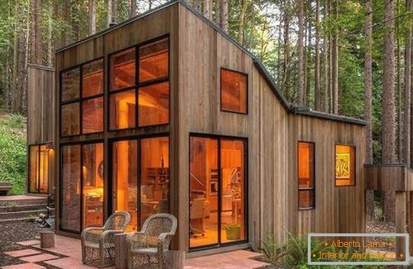 Modern wooden houses - the best photos and projects for 2016