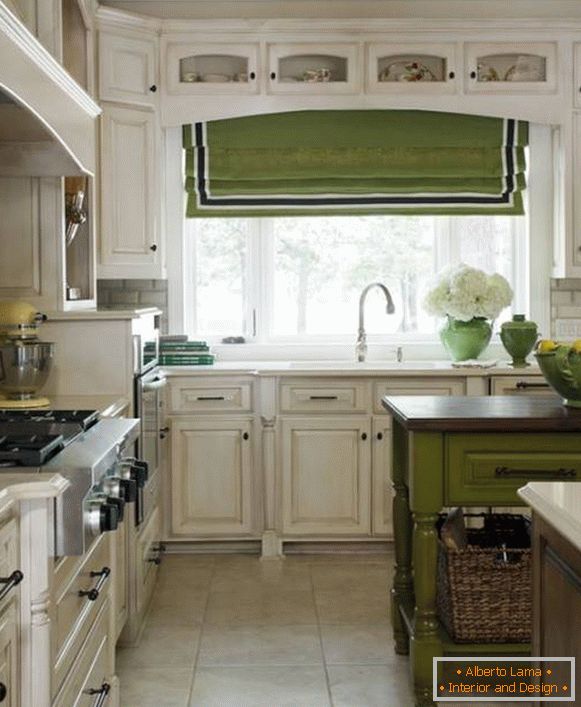 Beautiful window in kitchen design