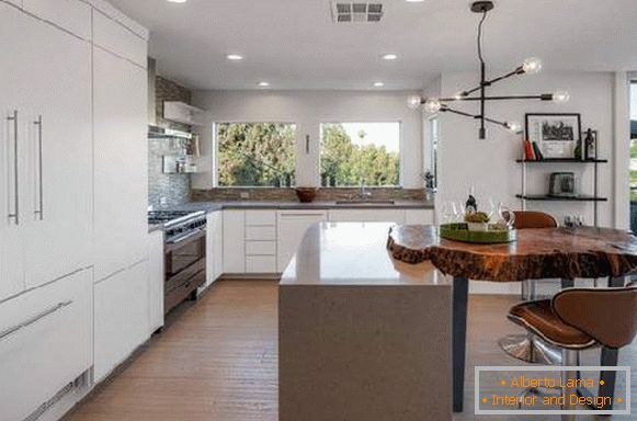 photo of modern kitchens in a private house, photo 74