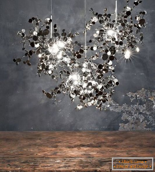 Mirror chandelier