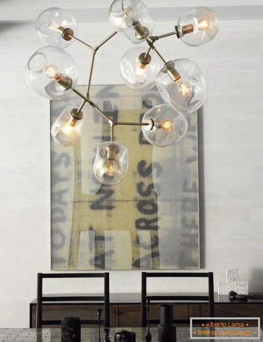 Unusual modern chandeliers