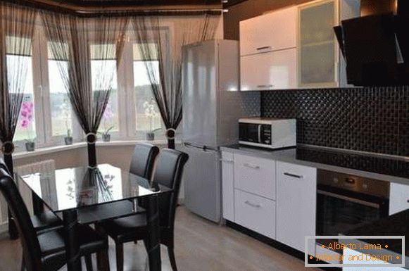 modern small kitchen, photo 3