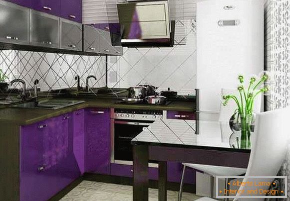 modern kitchen 8 sq m design photo, photo 4