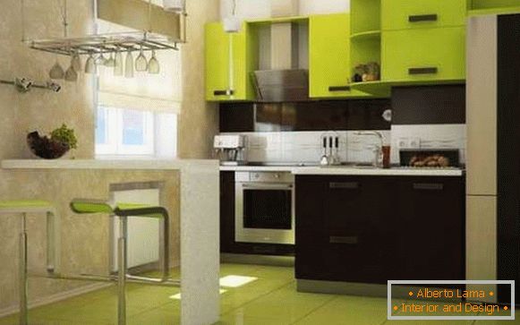 modern small kitchen, photo 56