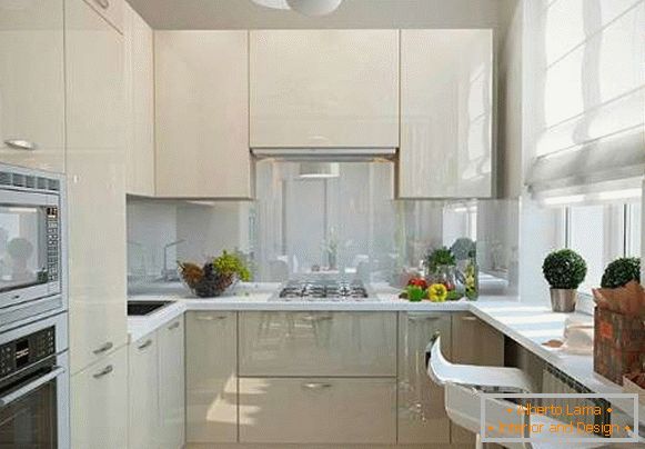 modern small kitchen, photo 57