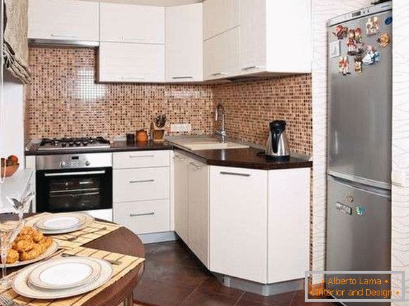 modern corner kitchen design photo, photo 6