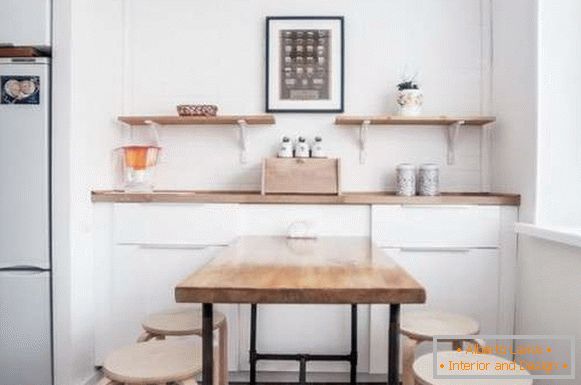 modern design of a small kitchen, photo 69