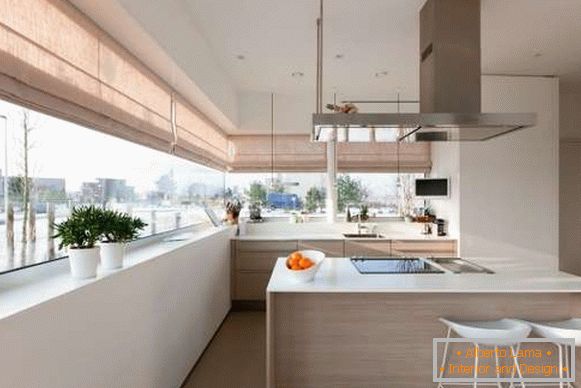 Kitchen design in a private house with your own hands - ideas for inspiration