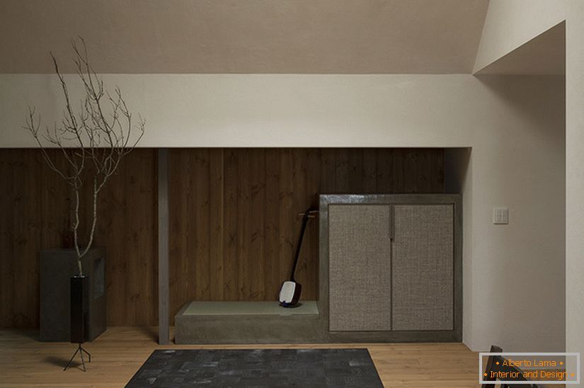 Dining area in a modern small house