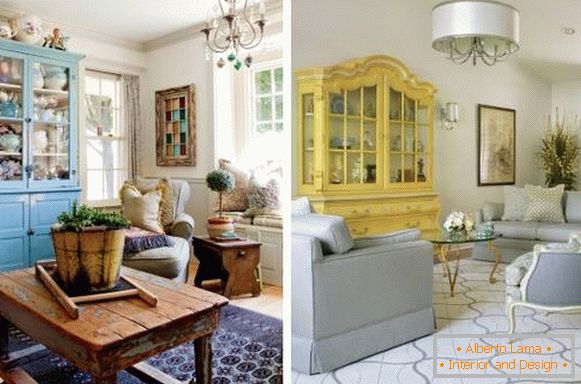 How to paint old cupboards for a living room - the best ideas