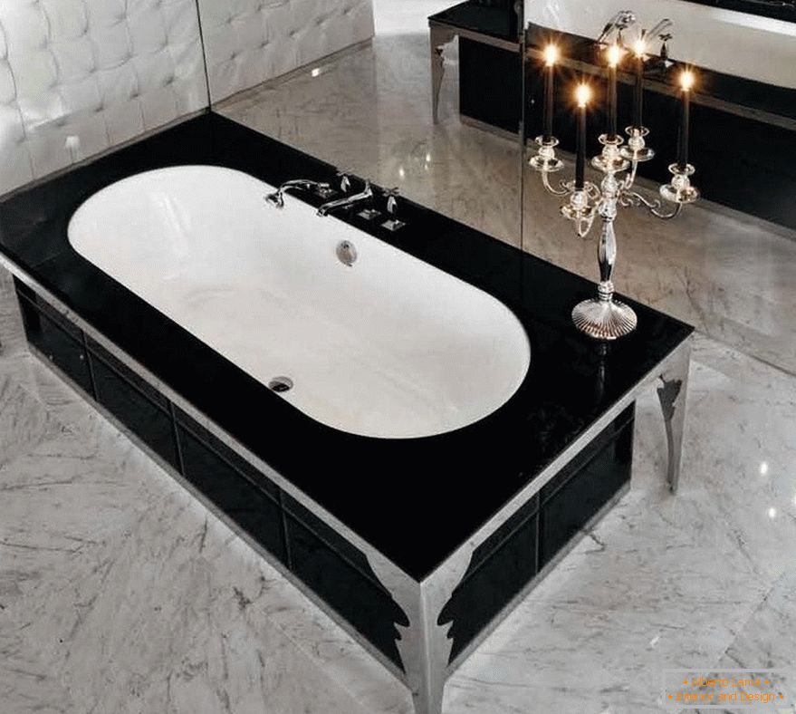 Sink in the Art Deco style