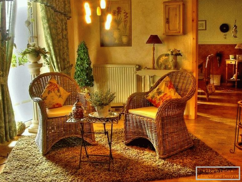 Country style in the interior - photos of the best ideas for