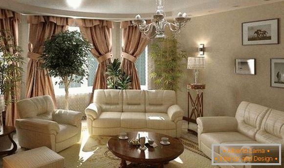 Interior design in classical style, фото 1