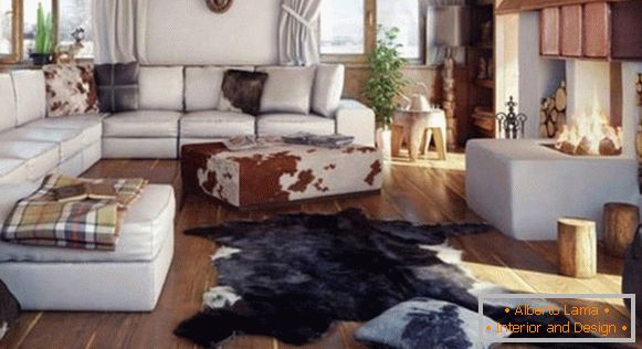 Interior design in country style, photo 2