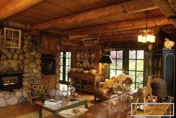 Interior design in country style, photo 4
