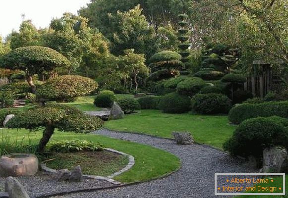 landscape design in Japanese style photo, photo 31