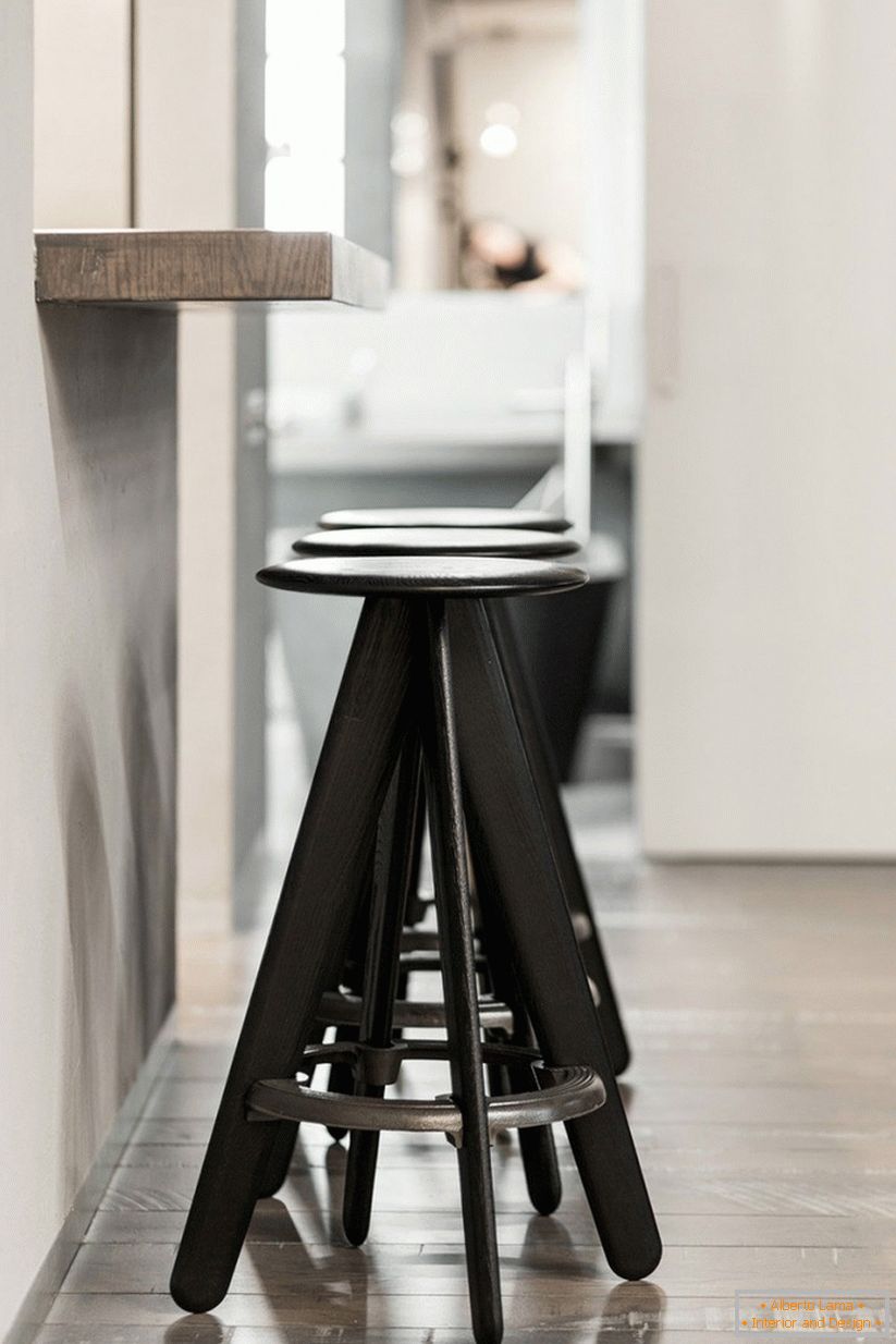 Stools in the interior