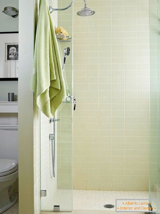 Bathroom interior in a small apartment