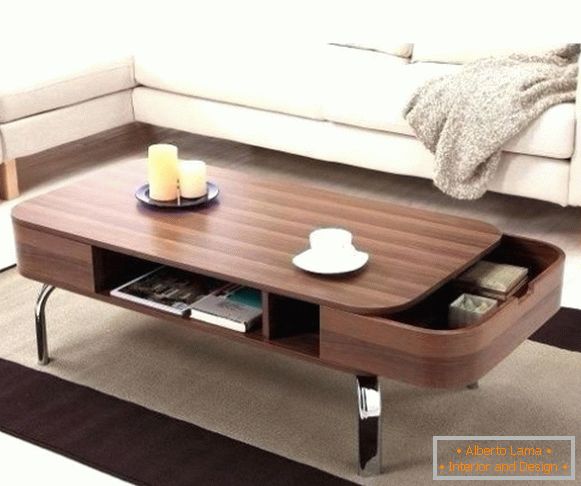 Coffee table from plywood, photo 42