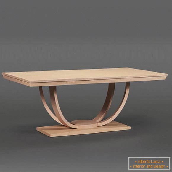 Creative table from plywood, photo 7