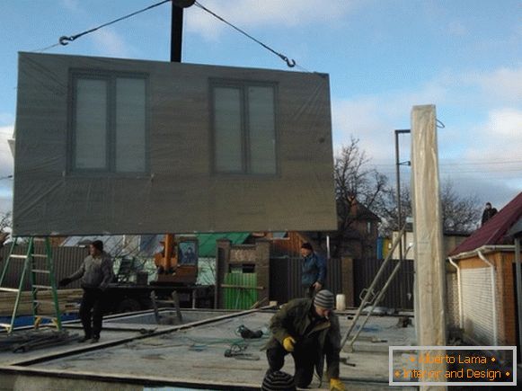 German technology of frame house construction photo 1