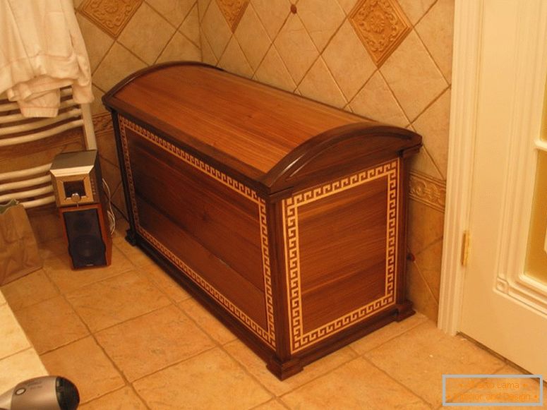 Chest in the bathroom