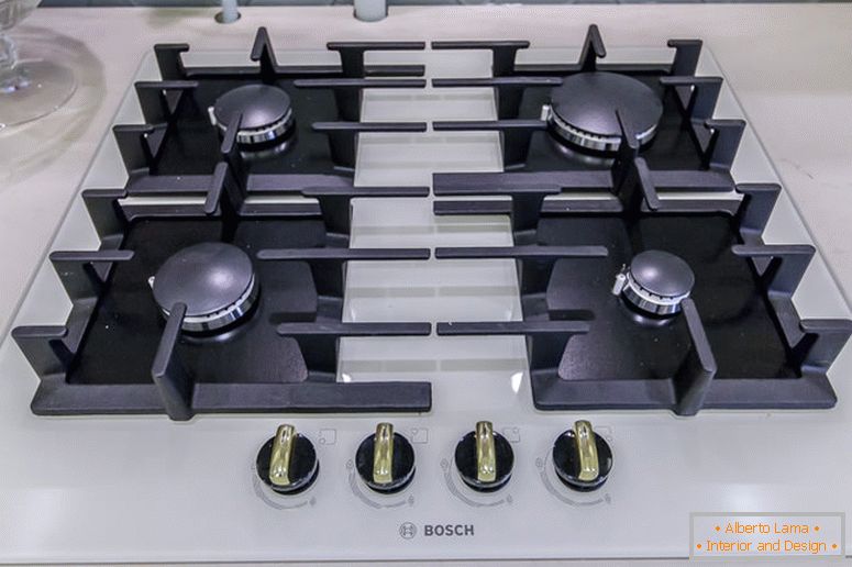 Chic gas cooker from Bosch