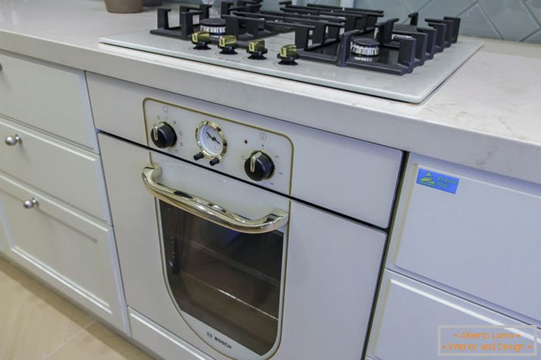 Chic gas cooker from Bosch