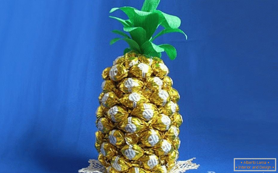 Pineapple from sweets