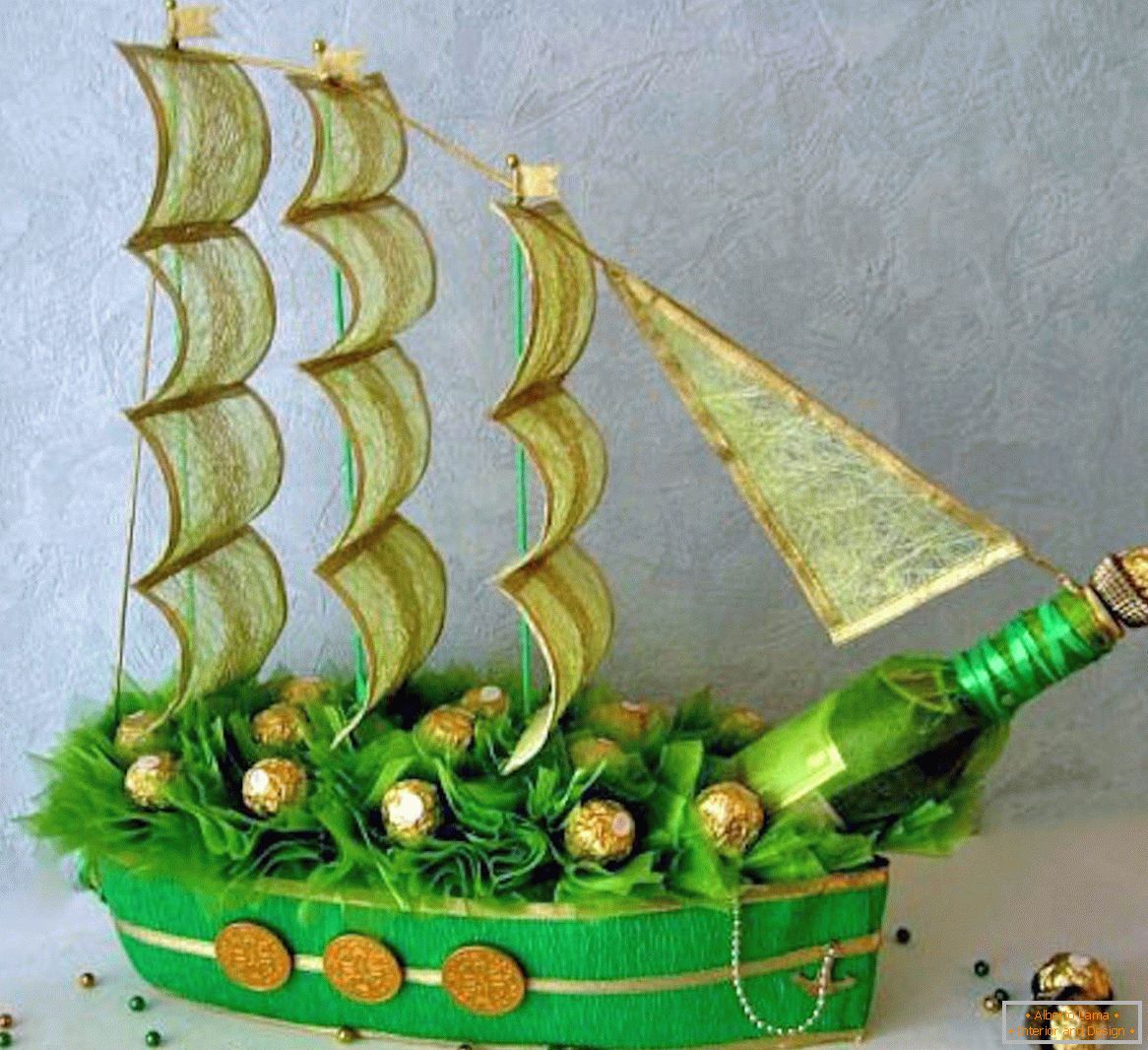 Ship of sweets