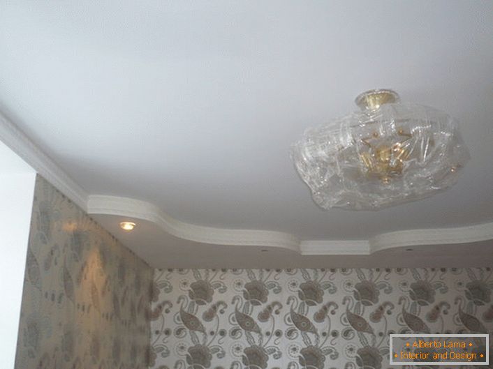 The charm of stretch fabric ceilings in impeccable quality.