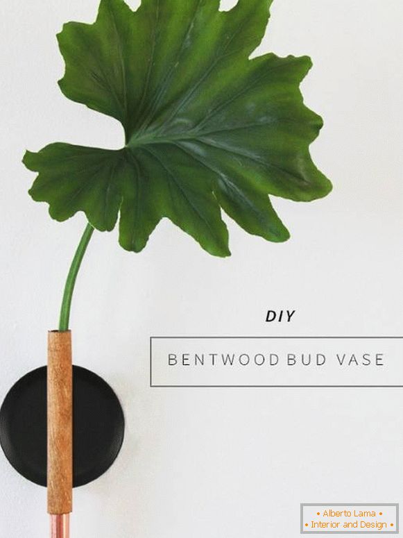 Unusual vase - decor in the style of minimalism